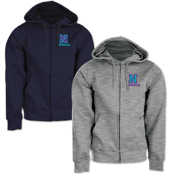 HOODED ZIP SWEATSHIRT - NEWMAN 