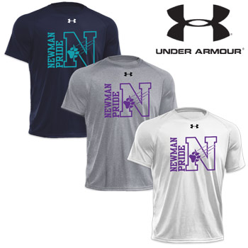 UNDER ARMOUR DRI-FIT TEE - NEWMAN PRIDE
