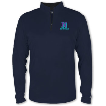 BADGER PERFORMANCE QTR ZIP - NEWMAN 