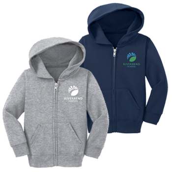 HOODED ZIP SWEATSHIRT