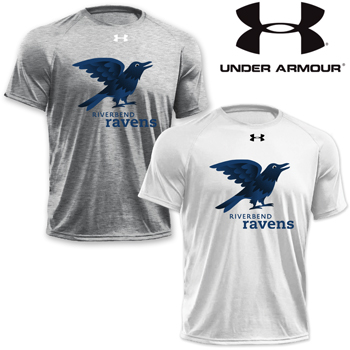 UNDER ARMOUR - LOOSE GEAR TEE - RIVERBEND RAVENS