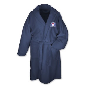 WHARTON VETERANS NAVY BATH ROBE W/ LOGO