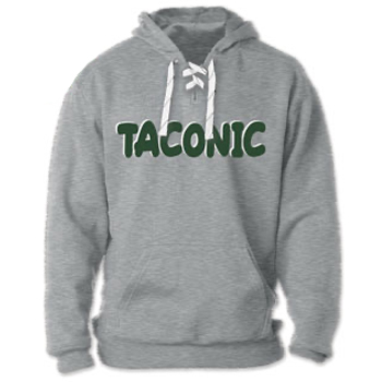 SPORT LACE-UP HOODIE - BUBBLE TEXT