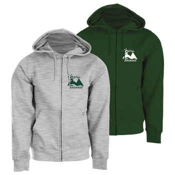 ZIP HOODED SWEATSHIRT