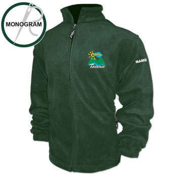 MOUNTAIN FLEECE FULL-ZIP W/ MONOGRAM