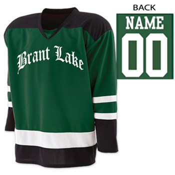 ROLLER HOCKEY JERSEY WITH NAME AND NUMBER (CLEARANCE)