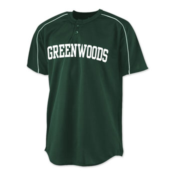 TWO-BUTTON BASEBALL JERSEY