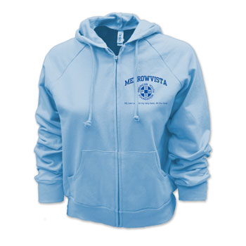 ZIP HOODED SWEATSHIRT