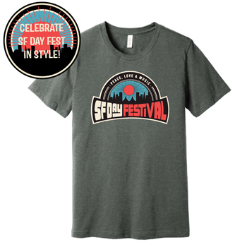 SF DAY FEST - BELLA-CANVAS ULTRA-SOFT VINTAGE TEE