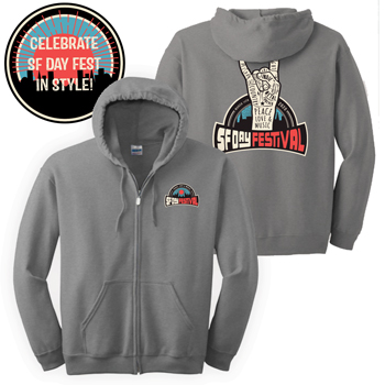 SF DAY FEST - FULL ZIP SWEATSHIRT