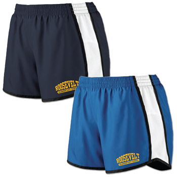 LADIES RETRO TRACK SHORTS-www.amerasport.com