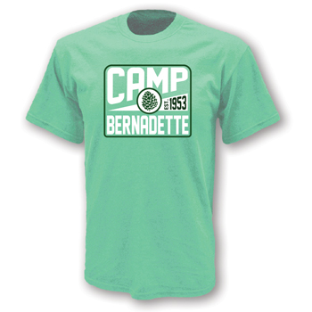 100% COTTON TEE - MINT GREEN