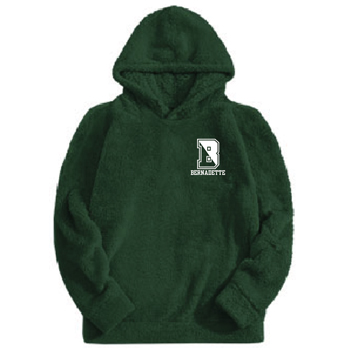 FUZZY BUNK HOODIE w/ LOGO