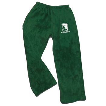 FUZZY BUNK PANTS w/ LOGO