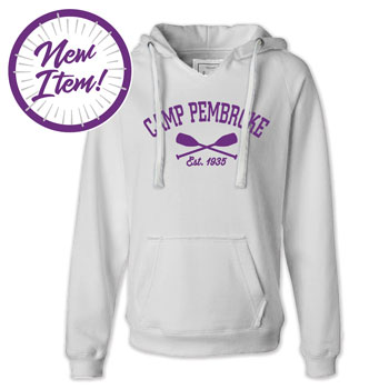 WOMEN'S V-NECK HOODIE