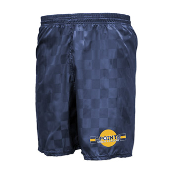 NYLON CHECKERED SOCCER SHORT