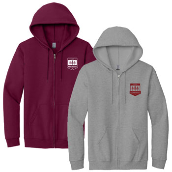 HOODED ZIP SWEATSHIRT