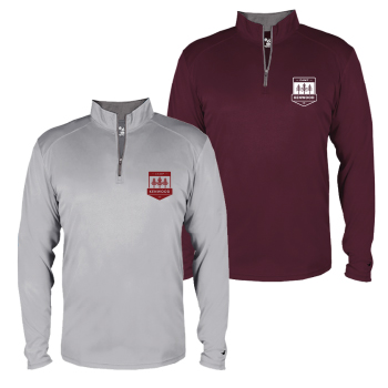 BADGER WICKING QUARTER-ZIP