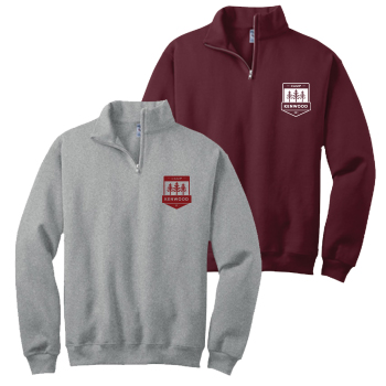 QUARTER-ZIP SWEATSHIRT