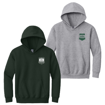EVERGREEN LOGO - HOODED SWEATSHIRT - YOUTH
