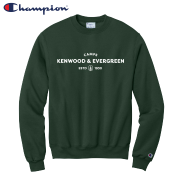 K&E LOGO - CHAMPION POWERBLEND CREWNECK SWEATSHIRT - ADULT