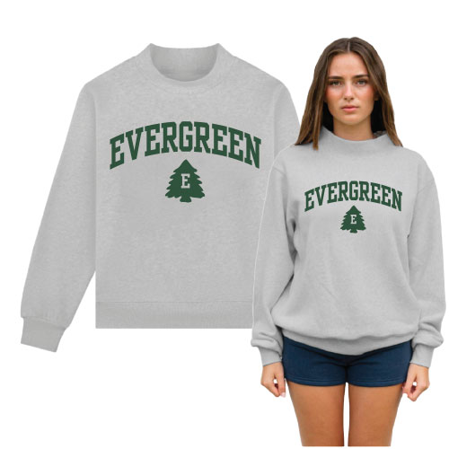 WALK  IN THE PARK - LADIES MOCKNECK CREW