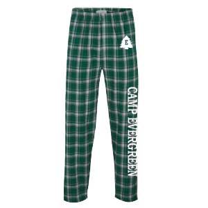 FLANNEL JAMM PANTS WITH LOGO