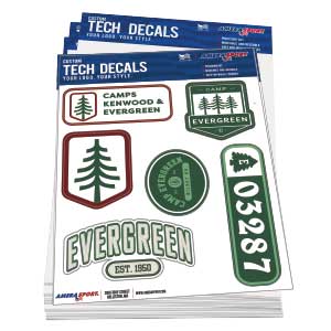 EVERGREEN TECH DECALS