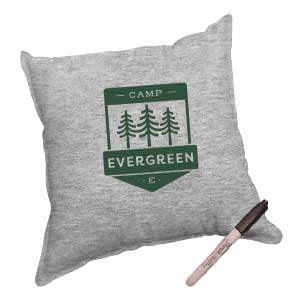 AUTOGRAPH PILLOW & MARKER