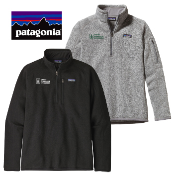 K&E LOGO - PATAGONIA WOMENS BETTER SWEATER QUARTER ZIP FLEECE