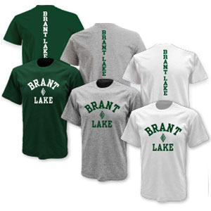 COLLEGIATE HEAVYWEIGHT COTTON T-SHIRT W/ BACK