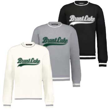 VARSITY STRIPE CREWNECK