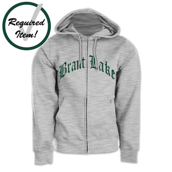 ZIP HOODED SWEATSHIRT