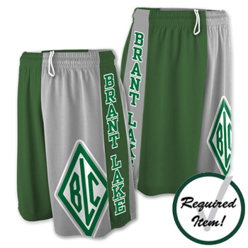 SUBLIMATED LACROSSE SHORTS W/POCKETS