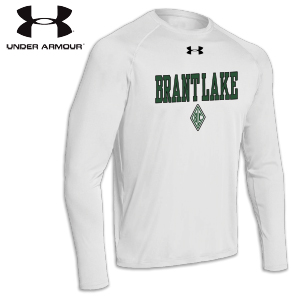 UNDER ARMOUR LONG SLEEVE T-SHIRT - FULL FRONT LOGO