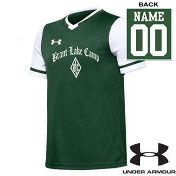 UNDER ARMOUR SOCCER JERSEY WITH NAME & NUMBER (NOT REQUIRED)
