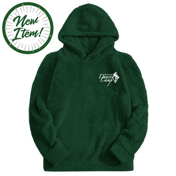 FUZZY BUNK HOODIE w/ LOGO