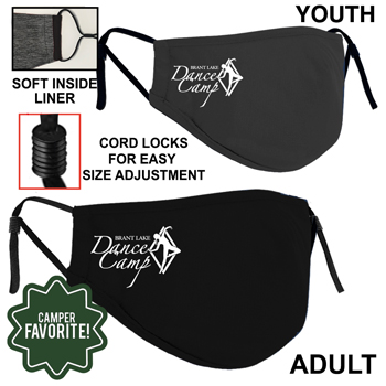 ADJUSTABLE DRI FIT FACE MASK