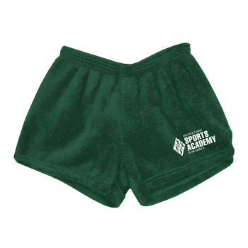 YOUTH AND ADULT - FUZZY BUNK SHORTS w/ LOGO