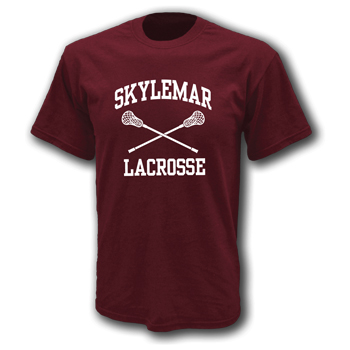 100% COTTON TEE - SKYLEMAR LACROSSE