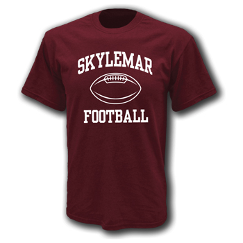 100% COTTON TEE - SKYLEMAR FOOTBALL