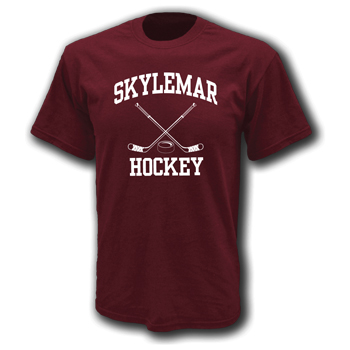 100% COTTON TEE - SKYLEMAR HOCKEY