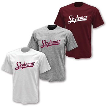100% COTTON TEE - SKYLEMAR LOGO