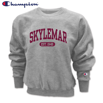 CHAMPION CROSS WEAVE CREWNECK SWEATSHIRT