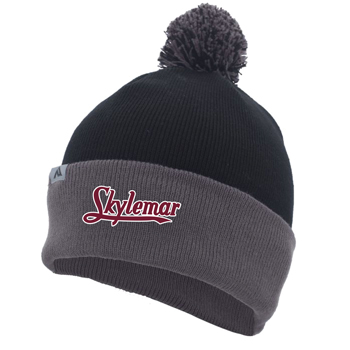 FOLD OVER POM POM BEANIE