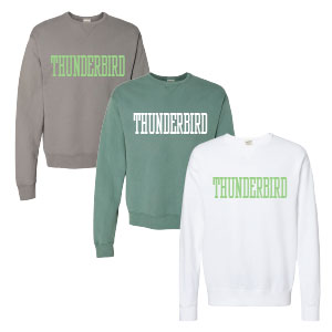 PIGMENT DYED CREWNECK