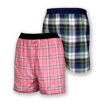 FLANNEL BOXER SHORTS