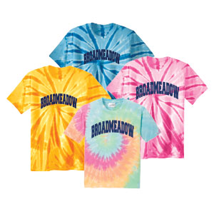 COTTON RAINBOW TIE-DYED TEE