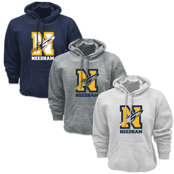 HOODED SWEATSHIRT - NEEDHAM ROCKETS