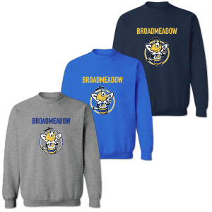 CREWNECK SWEATSHIRT - BROADMEADOW BEE